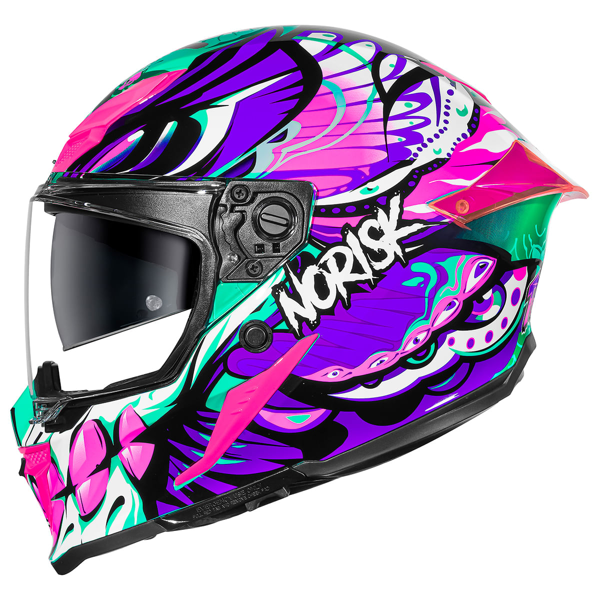 Capacete Original Norisk Rock Butterfly